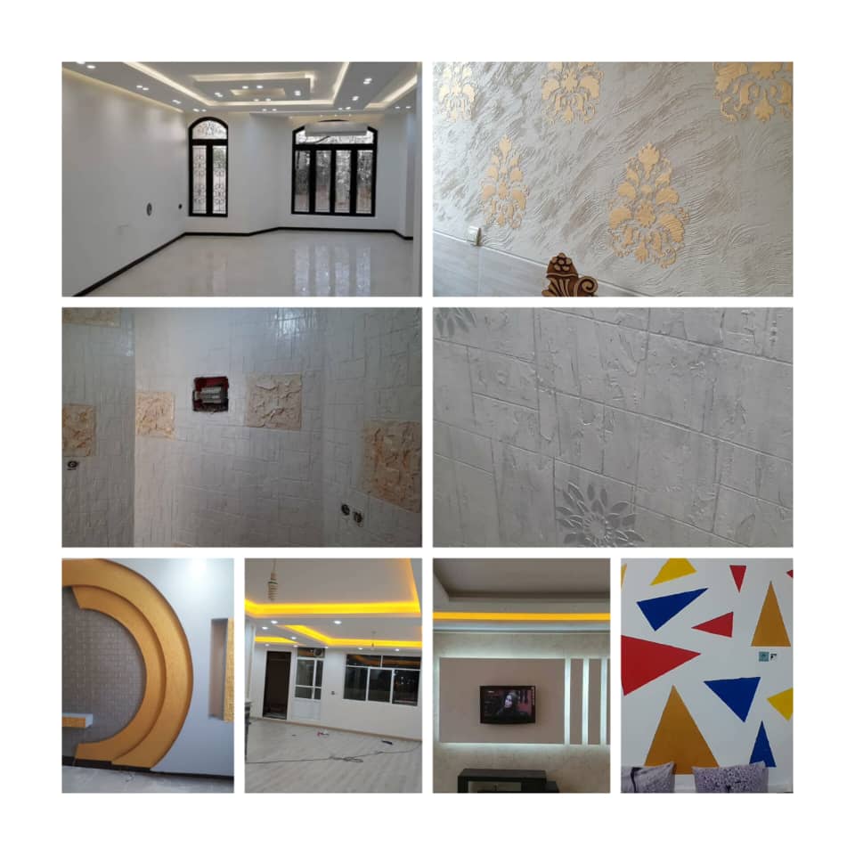 اجرای خدمات نقاش ساختمان بصورت مدرن در کنگان