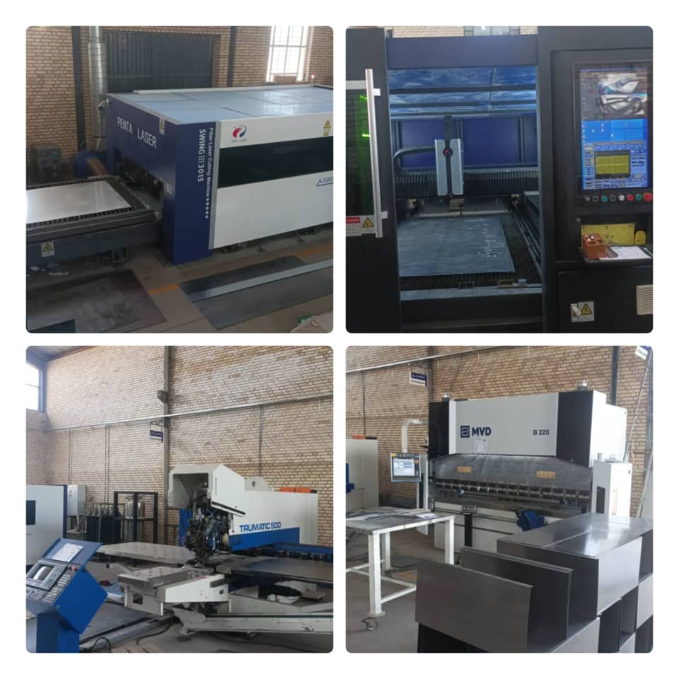 شرکت ورق کار صنعت البرز – برش لیزری فلزات خمکاری و پانچ CNC در قزوین