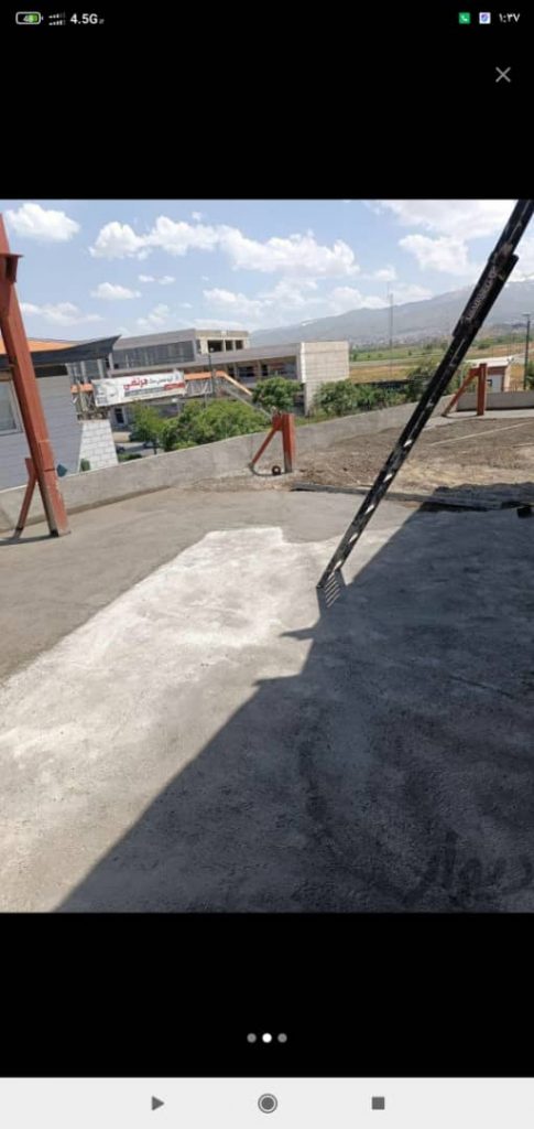 خدمات سیمانکاری آستررویه کف و بدنه سرویس های داخلی آسانسور انباری در کرمانشاه