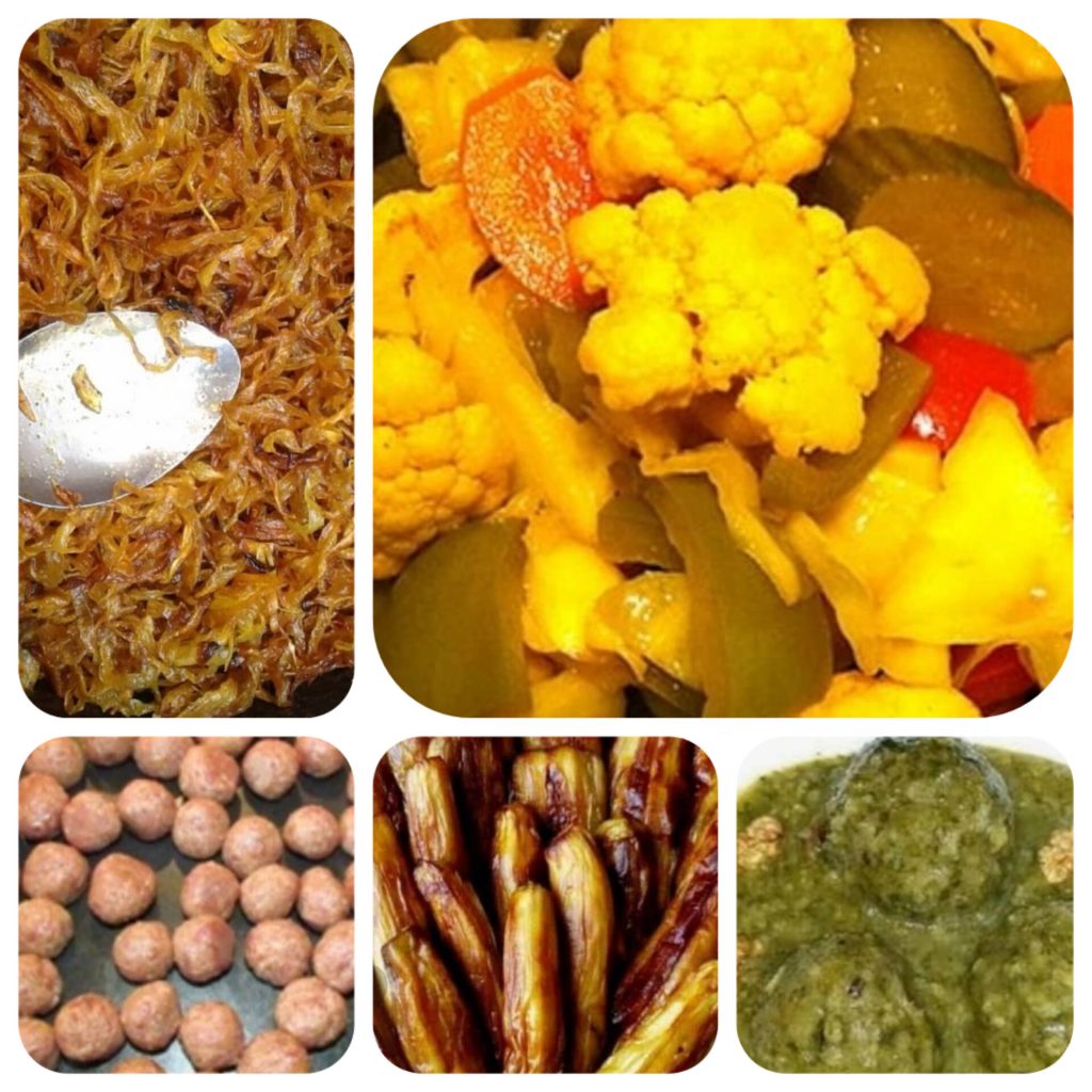 طبخ و سفارش انواع غذاهای خانگی و سبزی در شیراز