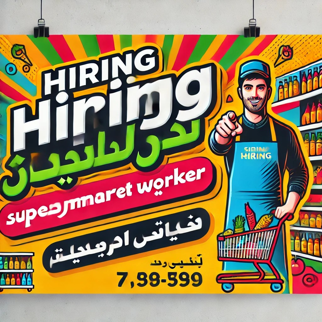 استخدام کارگر جهت کار در سوپر مارکت در تهران نارمک
