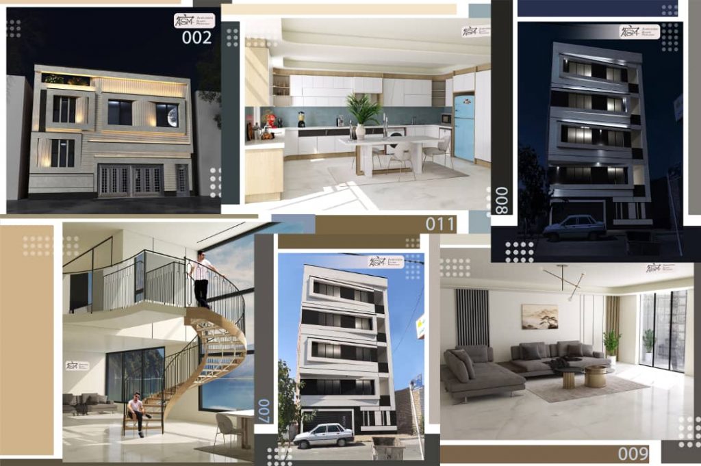 آموزش نرم افزار های معماری – فن معمار – طراحی معماری و نما در خمین