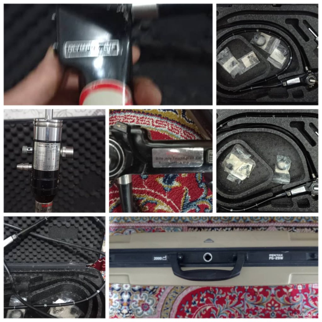 فروش دستگاه اندسکوپی معده کار کرده مدل FG-9Wپنتاکس ۲۰۰۰ در بابل