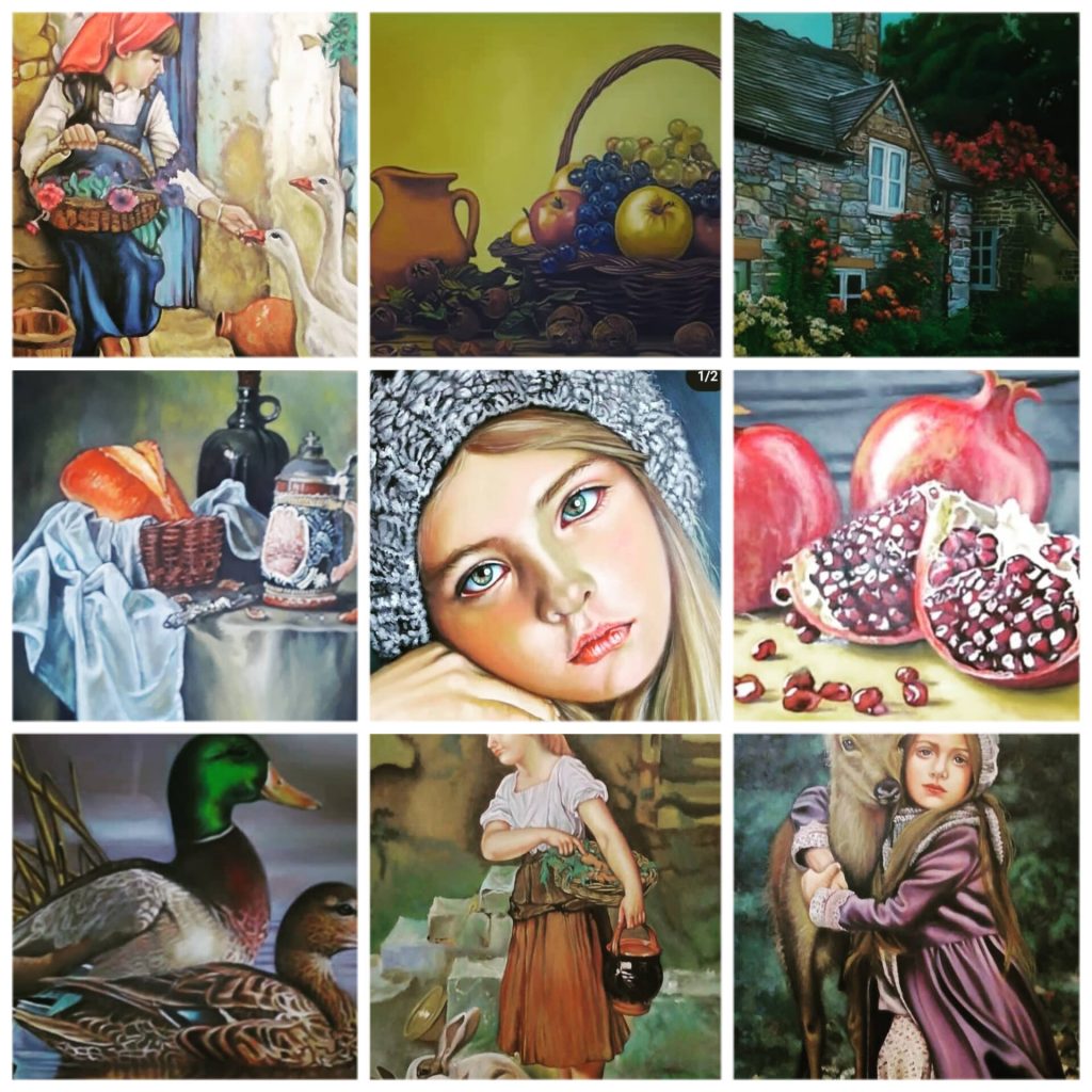 خدمات دیوارنویسی و نقاشی دیواری و خطاطی زینی زاده در کرمان