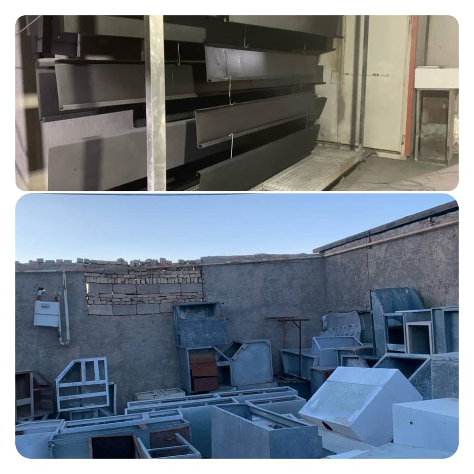 خرید و فروش انواع کابینت های دست دوم خدمات رنگ کوره ای استاتیک در چهارمحال و بختیاری