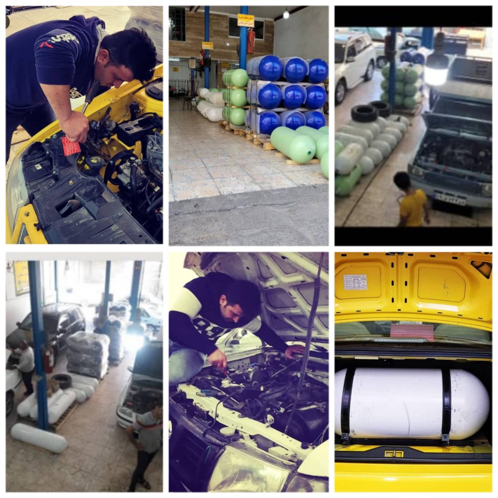 کارگاه تخصصی خودروهای گازسوز cng – نصب cng – تعمیرات و فروش مخازن نو و استوک در آمل