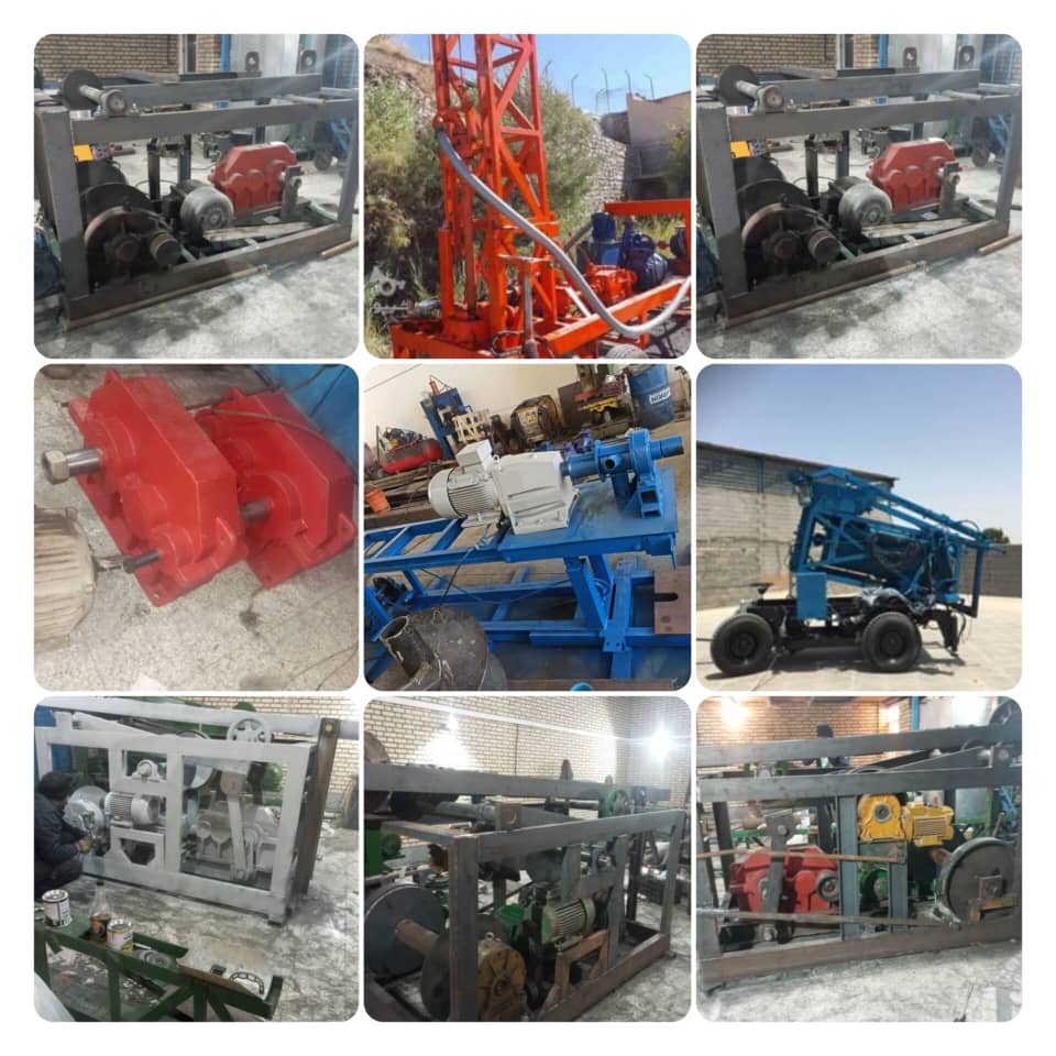 ماشین سازی امیر – ساخت دستگاه حفاری و نمونه بردار دستکاه حفاری روتاری و ضربه ای ماشین الات صنعتی در مشهد