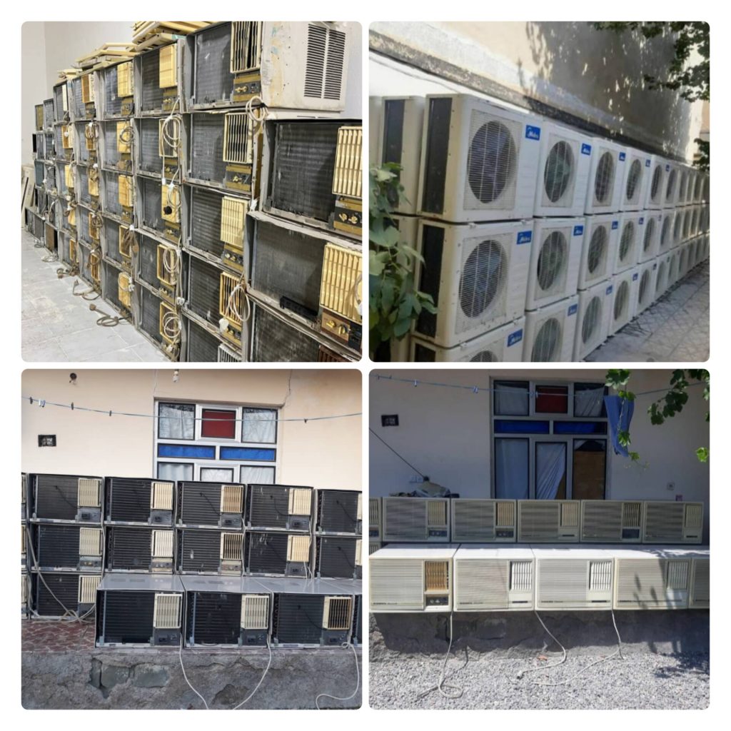 سپید تهویه – اولین و بزرگترین خریدار کولرهای کارکرده در دشت مغان